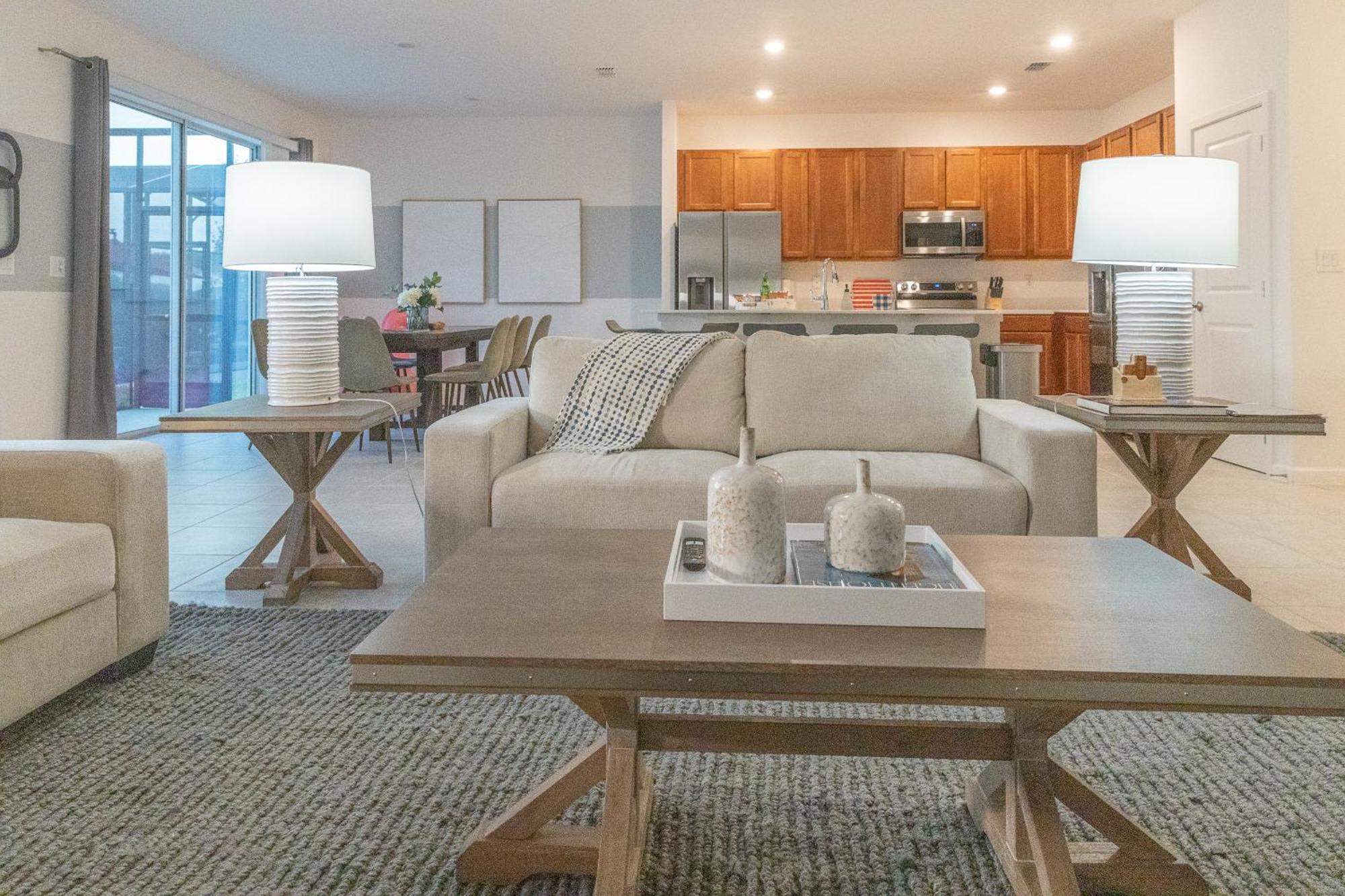 Waterfront Brand New Modern Luxury 8 Bedroom Pool House! Sleeps 16 Kissimmee Exterior photo